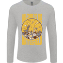 Chess Battlefield Funny Mens Long Sleeve T-Shirt Sports Grey