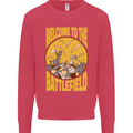 Chess Battlefield Funny Mens Sweatshirt Jumper Heliconia
