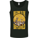 Chess Battlefield Funny Mens Vest Tank Top Black