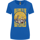 Chess Battlefield Funny Womens Wider Cut T-Shirt Royal Blue