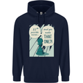 Chess Moves Funny Childrens Kids Hoodie Navy Blue