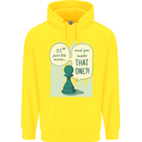 Chess Moves Funny Childrens Kids Hoodie Yellow