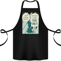Chess Moves Funny Cotton Apron 100% Organic Black