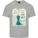 Chess Moves Funny Kids T-Shirt Childrens Sports Grey