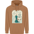Chess Moves Funny Mens 80% Cotton Hoodie Caramel Latte