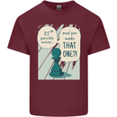 Chess Moves Funny Mens Cotton T-Shirt Tee Top Maroon