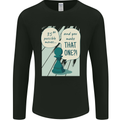 Chess Moves Funny Mens Long Sleeve T-Shirt Black