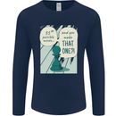 Chess Moves Funny Mens Long Sleeve T-Shirt Navy Blue