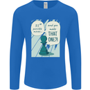 Chess Moves Funny Mens Long Sleeve T-Shirt Royal Blue