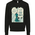 Chess Moves Funny Mens Sweatshirt Jumper Black