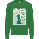 Chess Moves Funny Mens Sweatshirt Jumper Irish Green