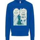 Chess Moves Funny Mens Sweatshirt Jumper Royal Blue