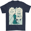 Chess Moves Funny Mens T-Shirt Cotton Gildan Navy Blue