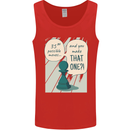 Chess Moves Funny Mens Vest Tank Top Red
