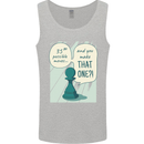 Chess Moves Funny Mens Vest Tank Top Sports Grey