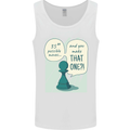 Chess Moves Funny Mens Vest Tank Top White
