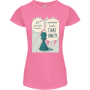 Chess Moves Funny Womens Petite Cut T-Shirt Azalea