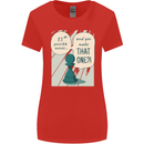 Chess Moves Funny Womens Wider Cut T-Shirt Red