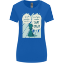 Chess Moves Funny Womens Wider Cut T-Shirt Royal Blue