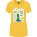 Chess Moves Funny Womens Wider Cut T-Shirt Yellow