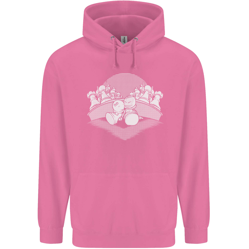 Chess Pieces Player Playing Childrens Kids Hoodie Azalea