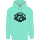 Chess Pieces Player Playing Childrens Kids Hoodie Peppermint