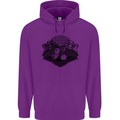 Chess Pieces Player Playing Childrens Kids Hoodie Purple
