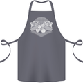 Chess Pieces Player Playing Cotton Apron 100% Organic Steel