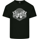 Chess Pieces Player Playing Kids T-Shirt Childrens Black