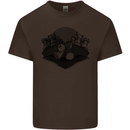 Chess Pieces Player Playing Kids T-Shirt Childrens Chocolate