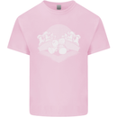 Chess Pieces Player Playing Kids T-Shirt Childrens Light Pink