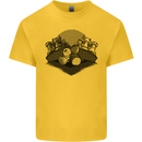 Chess Pieces Player Playing Kids T-Shirt Childrens Yellow