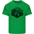 Chess Pieces Player Playing Mens Cotton T-Shirt Tee Top Irish Green