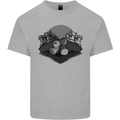 Chess Pieces Player Playing Mens Cotton T-Shirt Tee Top Sports Grey