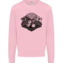 Chess Pieces Player Playing Mens Sweatshirt Jumper Light Pink