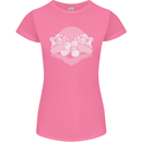 Chess Pieces Player Playing Womens Petite Cut T-Shirt Azalea