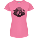 Chess Pieces Player Playing Womens Petite Cut T-Shirt Azalea