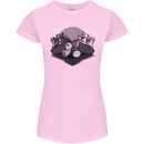 Chess Pieces Player Playing Womens Petite Cut T-Shirt Light Pink