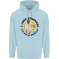 Chickens Poo My Breakfast Funny Food Eggs Childrens Kids Hoodie Light Blue