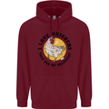 Chickens Poo My Breakfast Funny Food Eggs Childrens Kids Hoodie Maroon