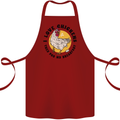 Chickens Poo My Breakfast Funny Food Eggs Cotton Apron 100% Organic Maroon