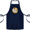 Chickens Poo My Breakfast Funny Food Eggs Cotton Apron 100% Organic Navy Blue
