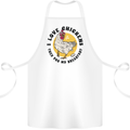 Chickens Poo My Breakfast Funny Food Eggs Cotton Apron 100% Organic White