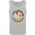 Chickens Poo My Breakfast Funny Food Eggs Mens Vest Tank Top Sports Grey