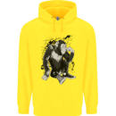 Chilled Out Chimp Chimpanzee Monkey Childrens Kids Hoodie Yellow