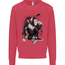 Chilled Out Chimp Chimpanzee Monkey Kids Sweatshirt Jumper Heliconia
