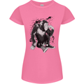 Chilled Out Chimp Chimpanzee Monkey Womens Petite Cut T-Shirt Azalea