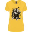 Chilled Out Chimp Chimpanzee Monkey Womens Wider Cut T-Shirt Yellow