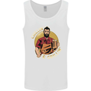 Chillin & Grillin Funny BBQ Beer Camping Mens Vest Tank Top White