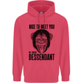 Chimp Evolved Dessendant Funny Monkey Ape Childrens Kids Hoodie Heliconia